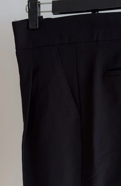 High Waist Slim Fit Business Casual Trousers