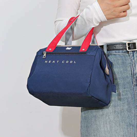 New Japanese Trendy Large Capacity Portable Thick Portable Cosmetic Bag