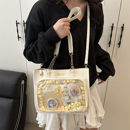 Special-interest Design Simple Casual New Japanese Style Large Capacity Totes