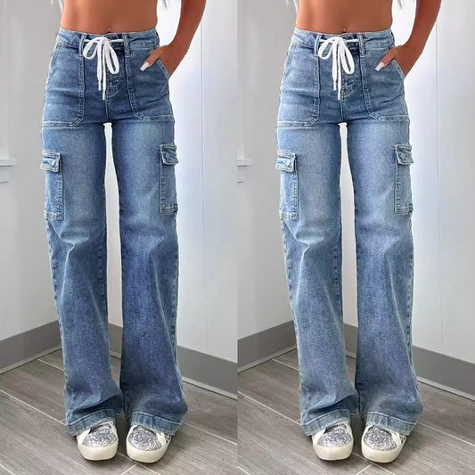 Fashion Casual New Style Straight Jeans For Women