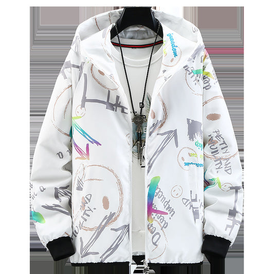 Trendy Colorful Handsome Student Fashion Brand Jacket