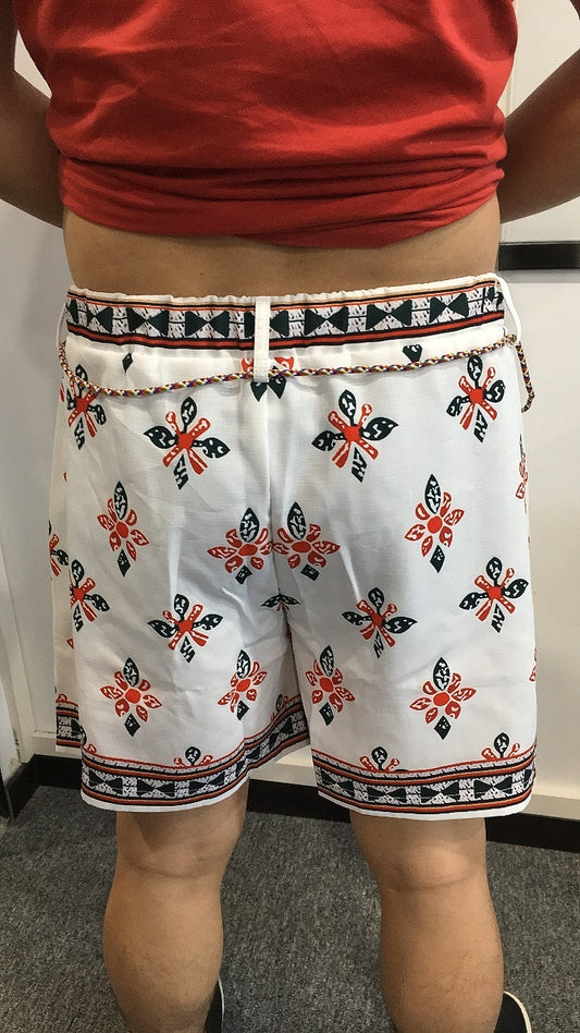 Summer Vintage Printed Casual Shorts
