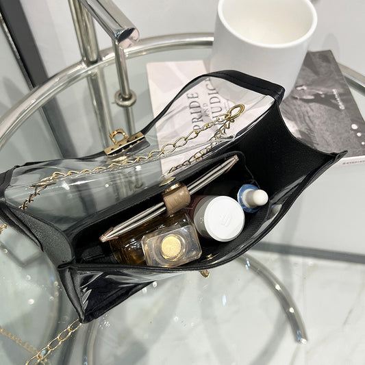 Summer Shoulder Messenger Bag Transparent