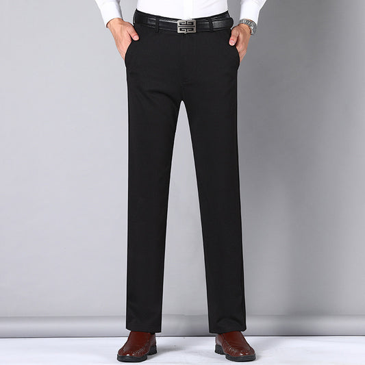 Loose Straight Men's Business Casual Pants