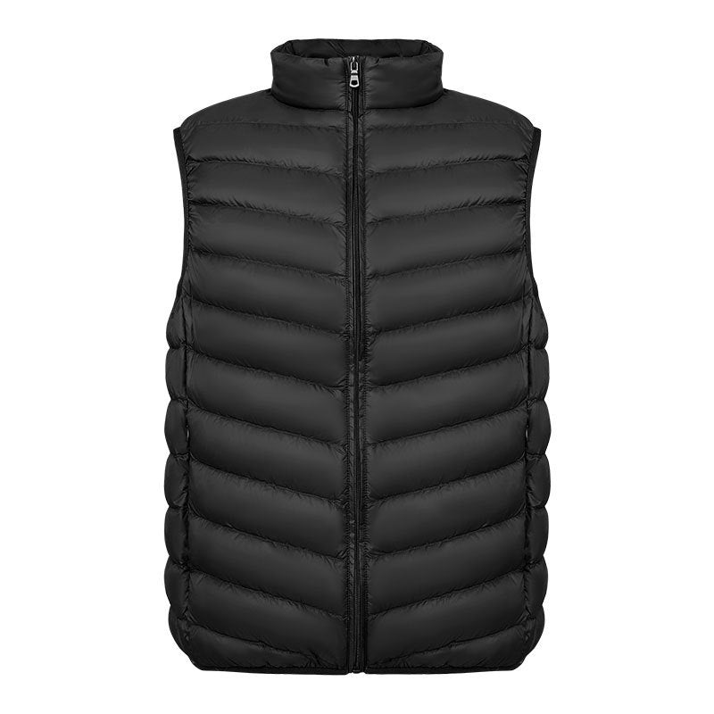 Men's Stand Collar Vest Thin
