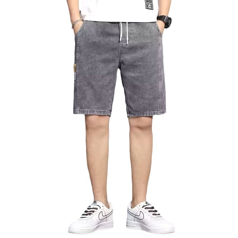 Summer Thin Cropped Denim Shorts
