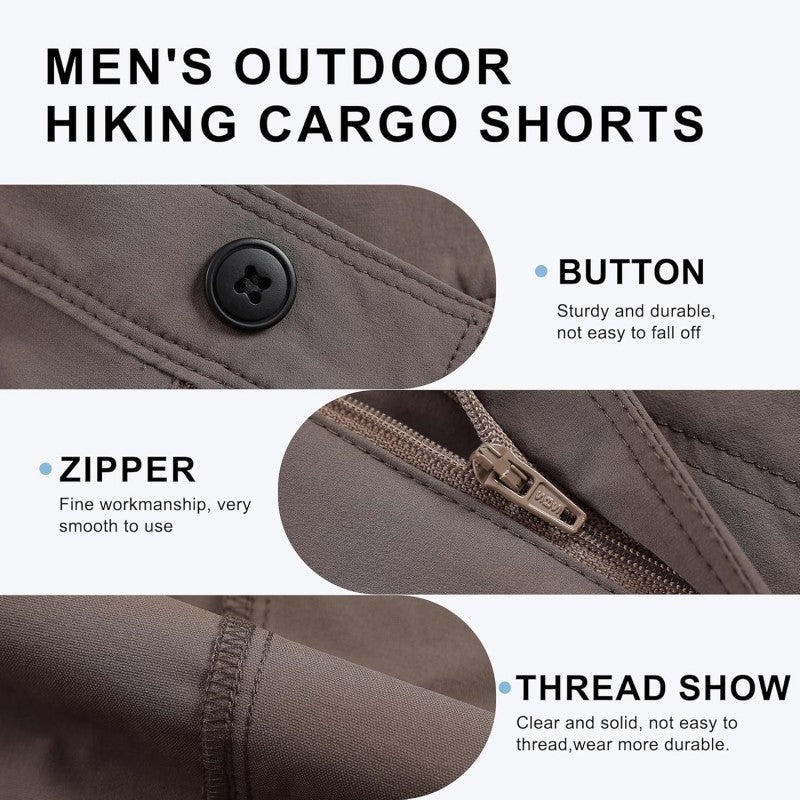 Fashion Personality Men's Multi-pocket Tactical Shorts