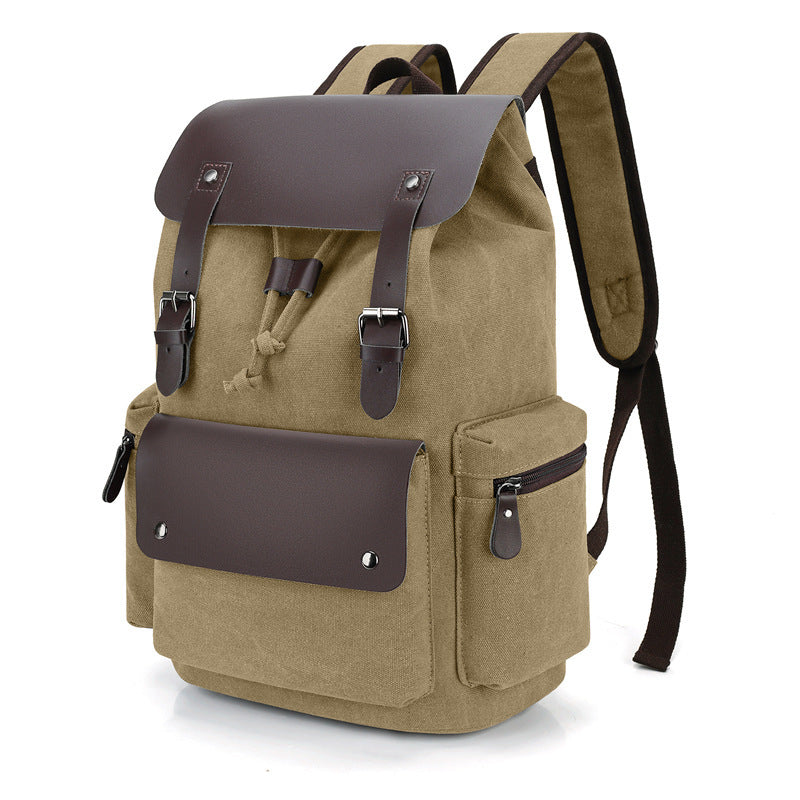 Drawstring Backpack Retro Canvas Personality